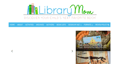 Desktop Screenshot of librarymom.com